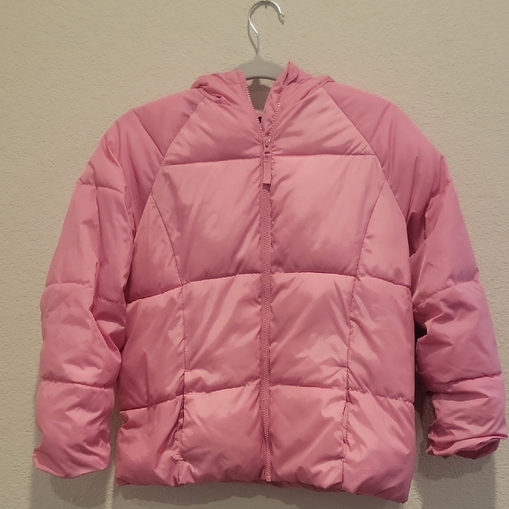 Swiss Tech Pink Kids Puffer Jacket